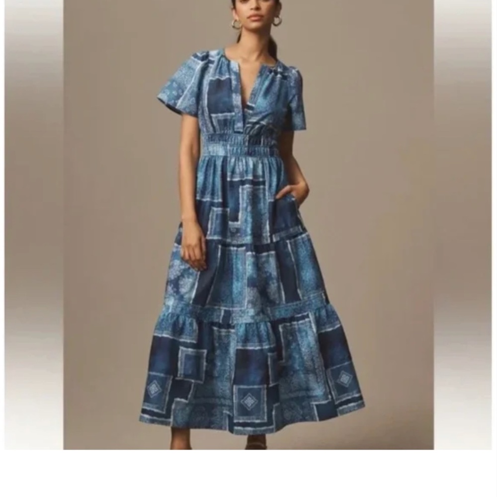 Anthropologie Somerset maxi dress, size XS, new